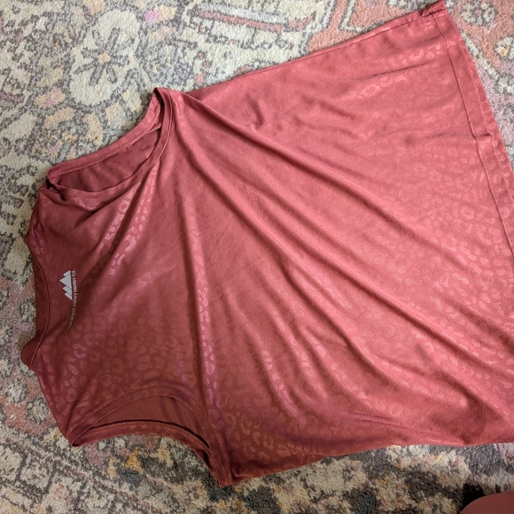 2/$20 Nike Women's Sleeveless Top in Rust Red Leopard XL Golf - Picture 5 of 6